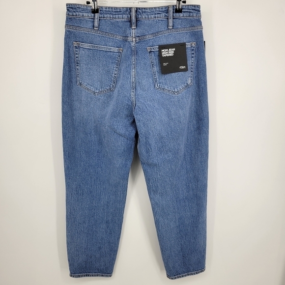 Silver Jean Co. Mom Jeans High Rise Tapered size 32 NWT - Picture 5 of 17
